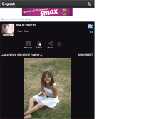 Tablet Screenshot of cindy-rx.skyrock.com