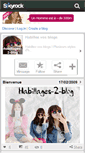Mobile Screenshot of habillages-2-blog.skyrock.com