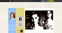 Desktop Screenshot of lanadeelrey.skyrock.com