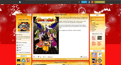 Desktop Screenshot of dragonball-z-online.skyrock.com