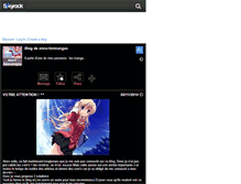 Tablet Screenshot of anna-fanmangas.skyrock.com