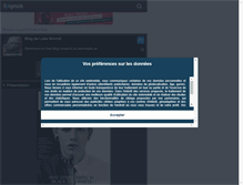 Tablet Screenshot of lukeworrall.skyrock.com
