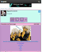 Tablet Screenshot of fic-yu-gi-oh.skyrock.com