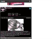 Tablet Screenshot of gothiica77.skyrock.com