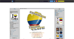 Desktop Screenshot of colombia-latina.skyrock.com