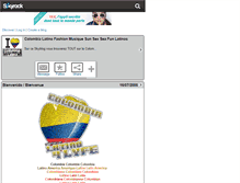 Tablet Screenshot of colombia-latina.skyrock.com