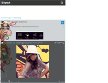 Tablet Screenshot of alexandra-livernoche.skyrock.com