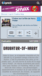 Mobile Screenshot of daughter-of-harry.skyrock.com