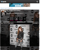 Tablet Screenshot of bella-thorne-officiel.skyrock.com