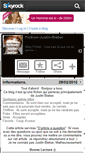 Mobile Screenshot of fictiion-justin-bieber.skyrock.com