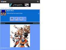Tablet Screenshot of goku1010.skyrock.com