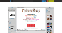 Desktop Screenshot of federer25vip.skyrock.com