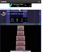 Tablet Screenshot of biographie-serie.skyrock.com