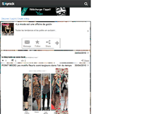 Tablet Screenshot of gossipfashion.skyrock.com