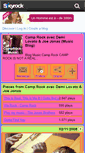 Mobile Screenshot of campr0ck-music.skyrock.com