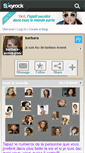 Mobile Screenshot of barbara-evnot-pblv.skyrock.com