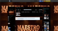 Desktop Screenshot of maestromusiclabel.skyrock.com