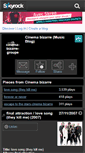 Mobile Screenshot of cinema-bizarre-groupe.skyrock.com