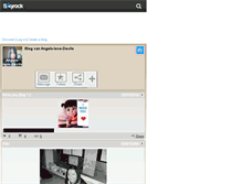 Tablet Screenshot of angels-love-devils.skyrock.com