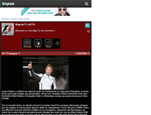 Tablet Screenshot of f1--actu.skyrock.com