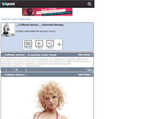 Tablet Screenshot of coiffeur.skyrock.com