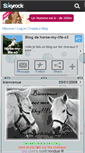 Mobile Screenshot of horse-my-life-x3.skyrock.com