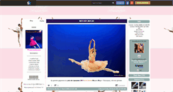 Desktop Screenshot of mademoiselle-danse.skyrock.com