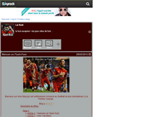 Tablet Screenshot of flash-foot.skyrock.com