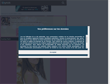 Tablet Screenshot of perfect-karine-ferri.skyrock.com