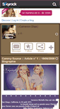Mobile Screenshot of cammy-source.skyrock.com