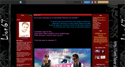 Desktop Screenshot of lion67duvar.skyrock.com