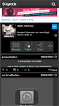 Mobile Screenshot of dark-memoire.skyrock.com