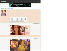 Tablet Screenshot of emma-stone.skyrock.com