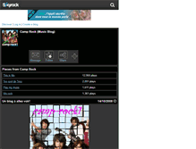 Tablet Screenshot of camp-rock1.skyrock.com