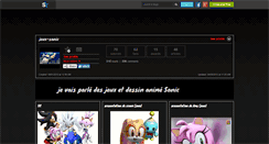 Desktop Screenshot of jeux-sonic.skyrock.com