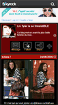 Mobile Screenshot of for-liv-tyler.skyrock.com