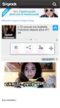 Mobile Screenshot of isabell-fuhrman.skyrock.com
