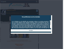 Tablet Screenshot of mj-michael-jackson.skyrock.com