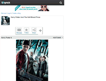 Tablet Screenshot of harry--potter-6.skyrock.com