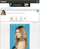 Tablet Screenshot of fantaisy-of-fergie.skyrock.com