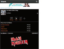 Tablet Screenshot of iron-maiden--x.skyrock.com