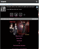 Tablet Screenshot of doctorwho62620.skyrock.com