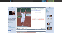 Desktop Screenshot of lavieentennis.skyrock.com