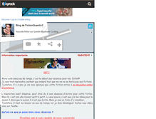 Tablet Screenshot of fictionquentin2.skyrock.com