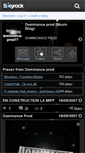 Mobile Screenshot of dominance-prod77.skyrock.com