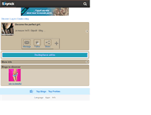 Tablet Screenshot of becometheperfectgirl.skyrock.com