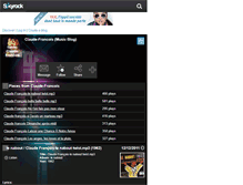 Tablet Screenshot of fande-claude-francois.skyrock.com
