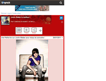 Tablet Screenshot of ilianabieber.skyrock.com