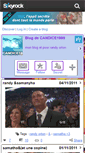 Mobile Screenshot of candice1999.skyrock.com
