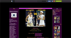 Desktop Screenshot of duelsdetennis.skyrock.com